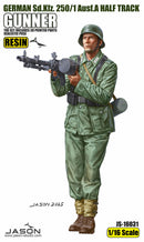Jason Studios 16031 1/16 GERMAN Sd.Kfz.250/1 Ausf.A HALF TRACK GUNNER
