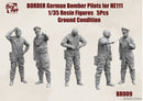 BORDER MODELS BR009 1/35 German Bomber Pilots for He111, Ground Status