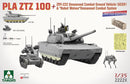 TAKOM 2222X 1/35 PLA ZTZ 100 + ZRY-222 + Robot Wolves - Ltd. Ed.