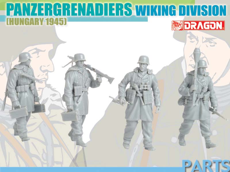 Dragon 6194 1/35 Panzergrenadiers, Viking Division (Hungary 1945)