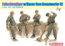 Dragon 6373 1/35 Fallschirmjager w/Kurzer 8cm Granatwerfer42