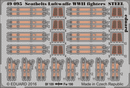 Eduard 49095 1/48 Seatbelts Luftwaffe WWII fighters STEEL