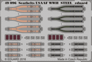 Eduard 49096 1/48 Seatbelts USAAF WWII STEEL