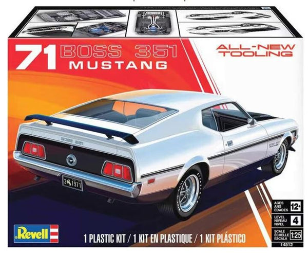 Revell 14512 1/25 1971 Mustang Boss 351