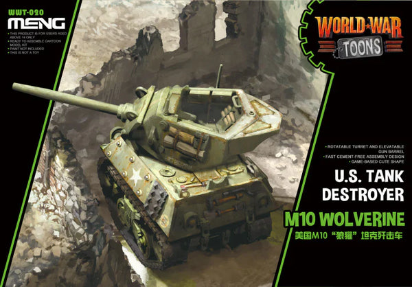 MENG WWT020 World War Toons M10 Wolverine 1:Egg