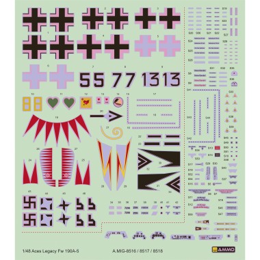 AMMO by Mig 8517 1/48 Aces Legacy Focke Wulf 190 A-5 Advance Edition