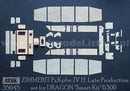 ATAK 35045 1/35 Zimmerit for Panzer IV Ausf, H late (Dragon)