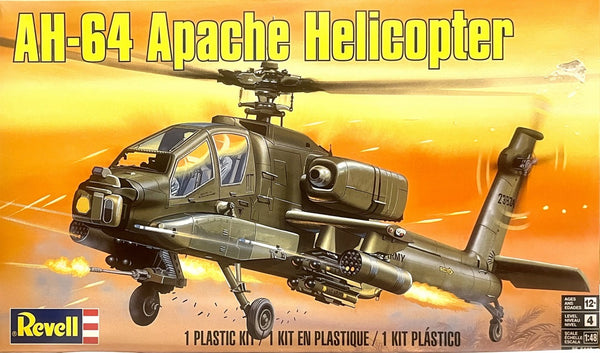 Revell 5443 1/48 AH-64 Apache  HELICOPTER