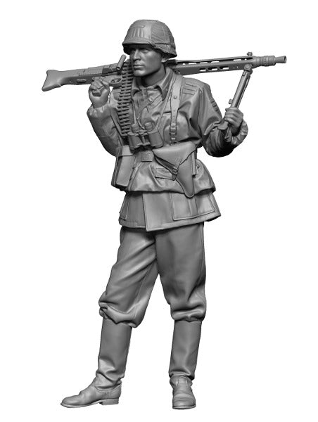 H3 Models 35056 1/35 WW2 German Mg42 Gunner (Resin)