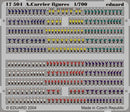 Eduard 17504 1:700 Air.Carrier Figures painted