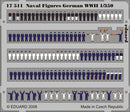 Eduard 17511 1:350 Naval Figures German WWII painted