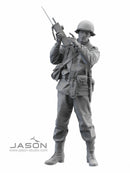 Jason Studios 16041 1/16 WWII U.S. ARMY INFANTRYMAN w/Radio