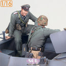 Sol Resin Factory MM858 1/16 Crew for WWII German Sd.kfz.250/1