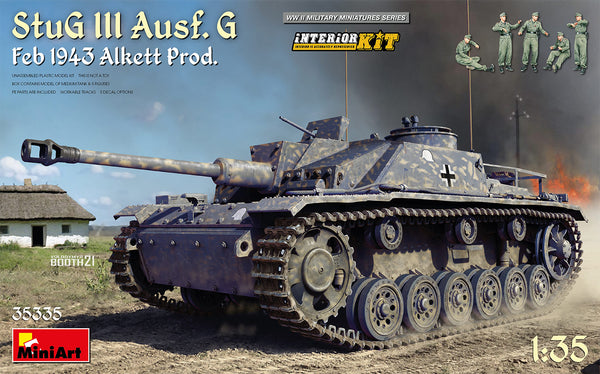 MiniArt 35335 Miniart 1/35 StuG III Ausf. G Feb 1943 Alkett Prod. Interior Kit