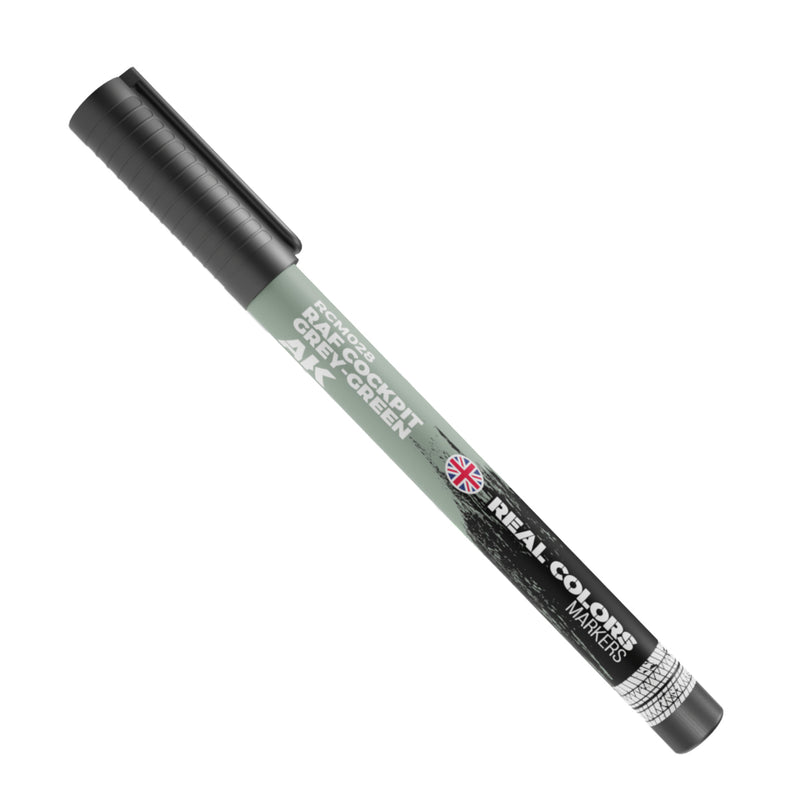 AK Interactive RCM028 Real Colors Markers - RAF Cockpit Grey-Green