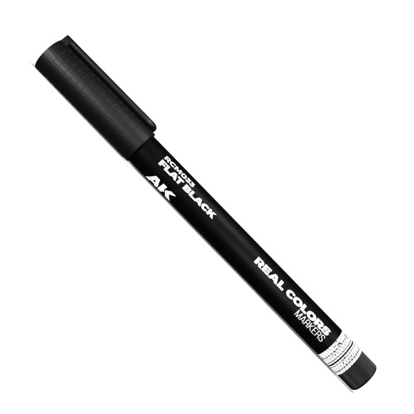 AK Interactive RCM033 Real Colors Markers - Flat Black