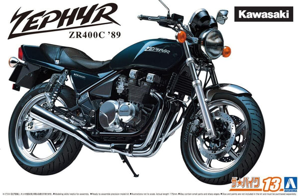 Aoshima 06395 1/12 Kawasaki ZR400C Zephyr '89