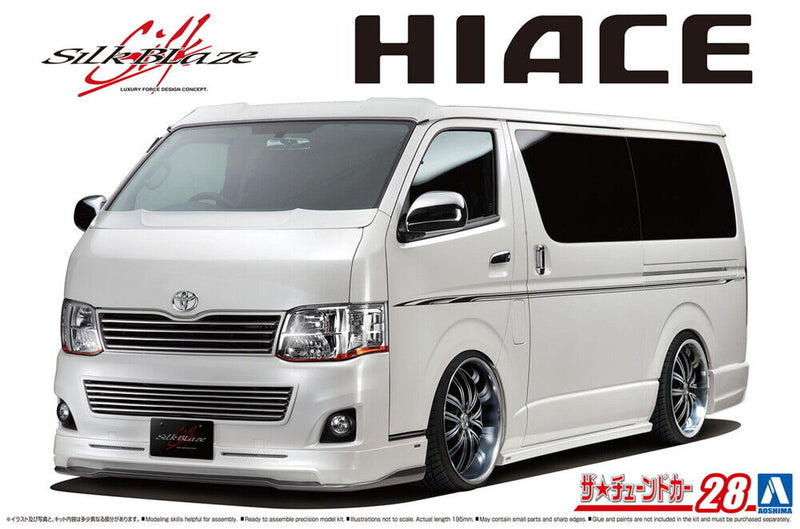 Aoshima 06335 1/24 Silk Blaze TRH200V Hiace VerIII '10Toyota