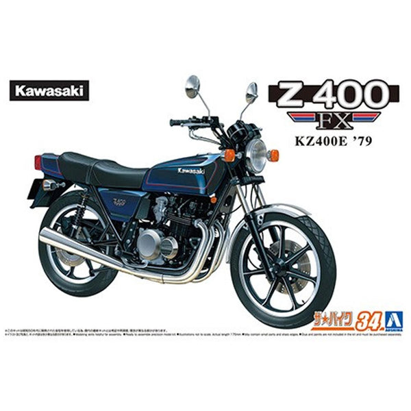 Aoshima 06368 1/12 Kawasaki KZ400E Z400FX '79