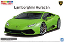 Aoshima 06642 1/24 Pre-Painted '14 Lamborghini Huracan No.4-A Green