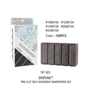 DSPIAE SP-S02 #1000-#2500 Adhesive Sandpaper Set 100pcs