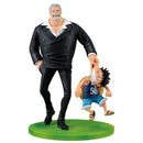 Bandai Revible Moment Ichibansho Figure Monkey.D.Luffy & Monkey.D.Garp (Road to Down)"One Piece"