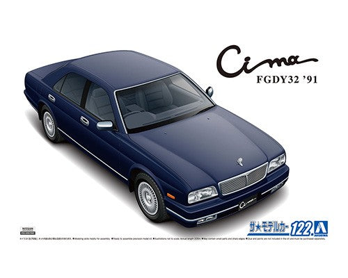 Aoshima 05953 1/24 Nissan Y32 Cima Type Limited L AV '91