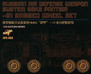 Meng 1/35 Russian Air Defense Weapon System 96K6 PANTSIR-S1 Sagged Wheel Set (resin)
