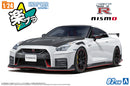 Aoshima 1/24 Snap Car R35 NISSAN GT-R NISMO Special edition 2022 Brilliant White Pearl