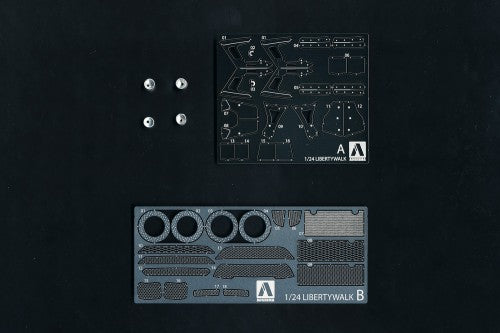 Aoshima 05678 1/24 LB Works R35 GT-R Detail Up Parts Set