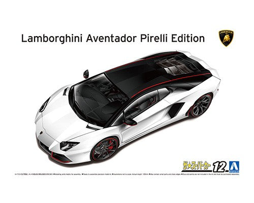 Aoshima 06121 1/24 Lamborghini Aventador '15 Pirelli Edition