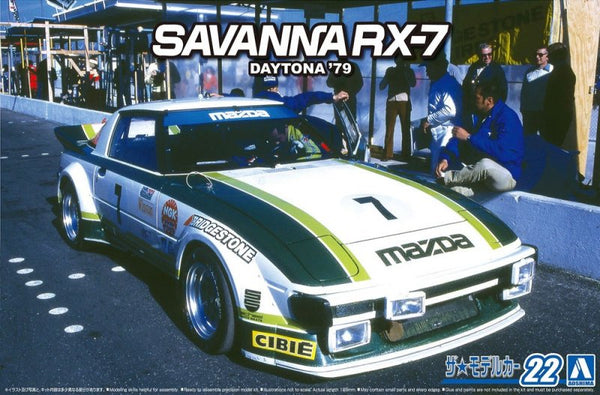 Aoshima 06103 1/24 Mazda SA22C RX-7 Daytona 79