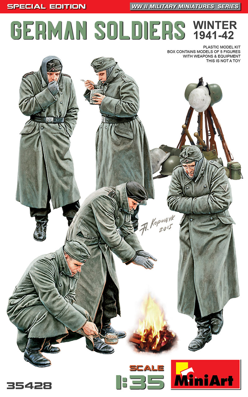 MiniArt 35428 1/35 German Soldiers. Winter 1941-42. Special Edition