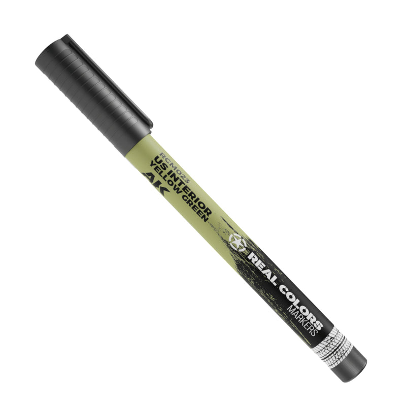 AK Interactive RCM023 Real Colors Markers - US Interior Yellow Green