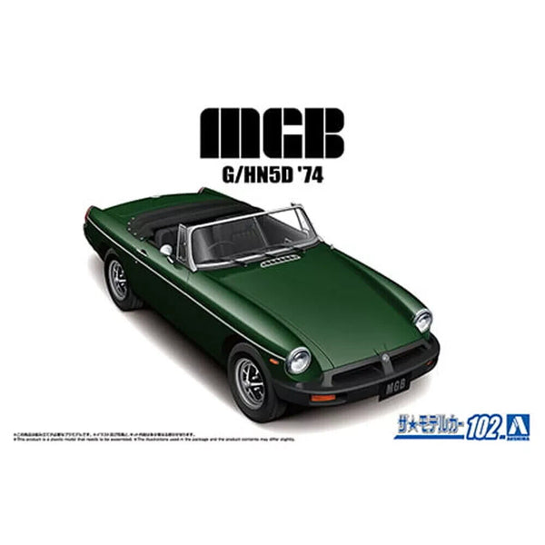 Aoshima 06881 1/24 Model Car #102 BLMC G/Hn5D Mg-B Mk-3 '74