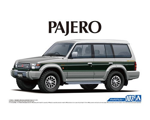 Aoshima 05710 1/24 Mitsubishi V43W Pajero Super Exceed '91