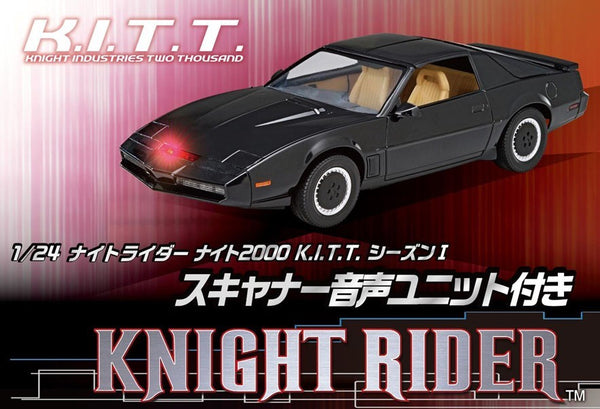 Aoshima 1/24 Knight Rider Knight 2000 K.I.T.T. Season I w/Scanner Voice Unit