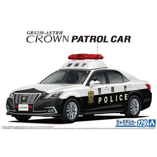 Aoshima 06873 1/24 Toyota GRS210 Crown Patrol Car '16