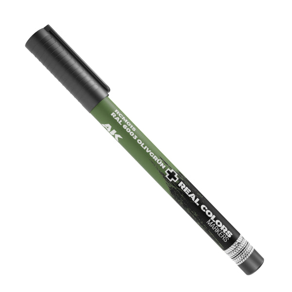 AK Interactive RCM015 Real Colors Markers - RAL 6003 Olivegrun