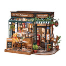 Robotime DG167 Tipsy Restaurant DIY Miniature House Kit