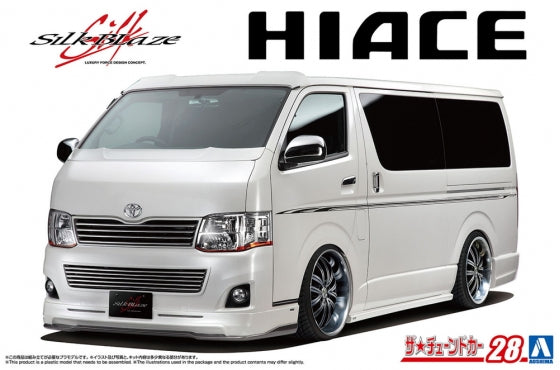 Aoshima 06878 1/24 Tuned Car #28 Toyota Silkblaze TRH200V Hiace Ver. III '10