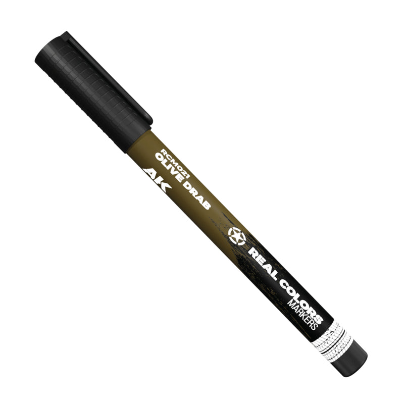 AK Interactive RCM021 Real Colors Markers - Olive Drab