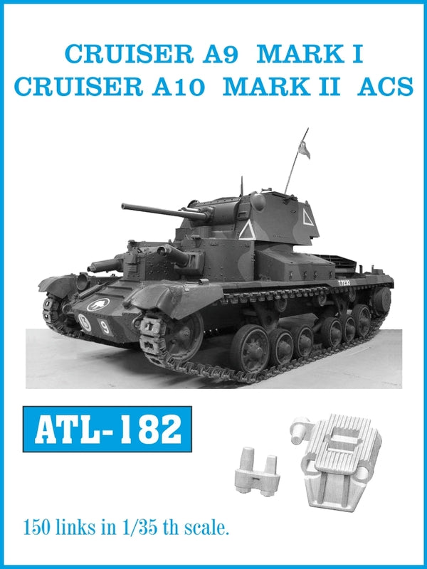 Friulmodel ATL-182 1/35 CRUISER A9 MARK I./ CRUISER A10 MARK II ACS