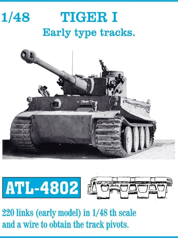 Friulmodel ATL-4802  1/48  TIGER I Early type tracks.