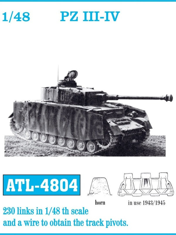 Friulmodel ATL-4804  1/48 Panzer III - IV