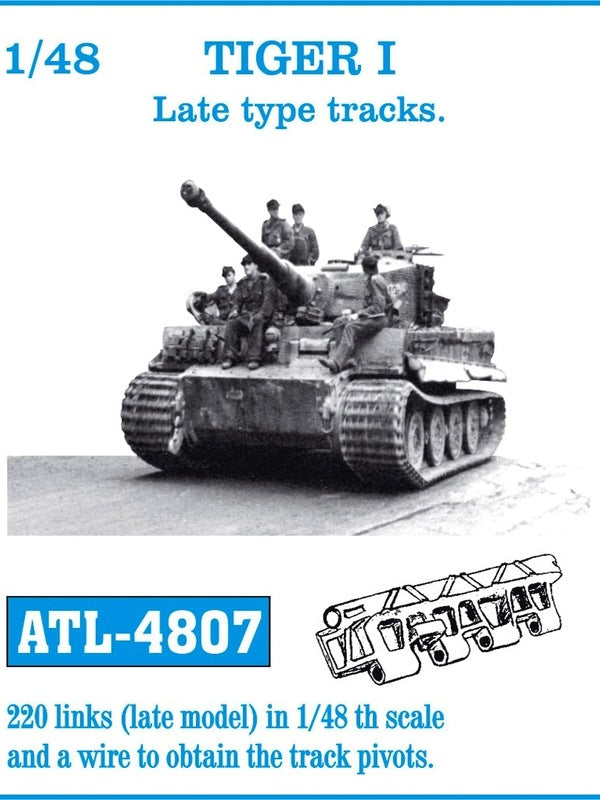 Friulmodel ATL-4807  1/48 TIGER I Late type tracks