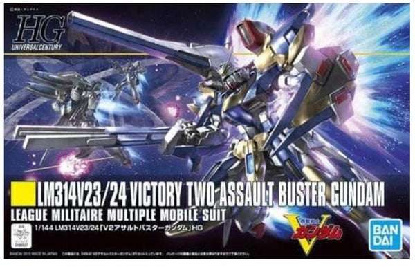 Bandai 2255554 1/144 HGUC #189 V2 Assault Buster Gundam "Victory Gundam"