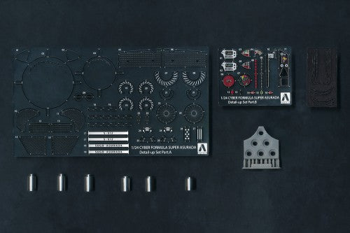 Aoshima 06197 1/24 Cyber Formula Super Asurada 01 Detail Up Parts Set