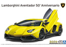 Aoshima 05982 1/24 Lamborghini Aventador 50th Anniversario '13