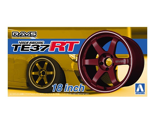 Aoshima 1/24 VOLK RACING TE37RT 18inch